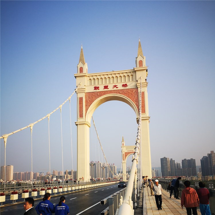 宝鸡联盟大桥水性氟碳漆